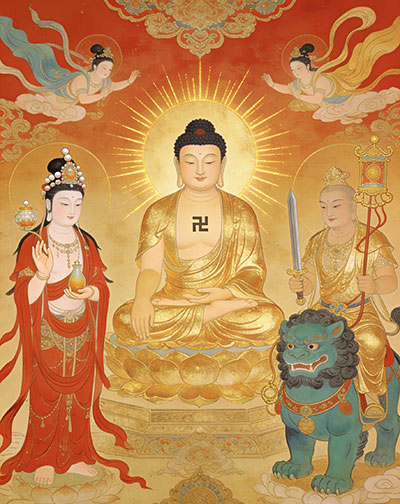 祈福图片